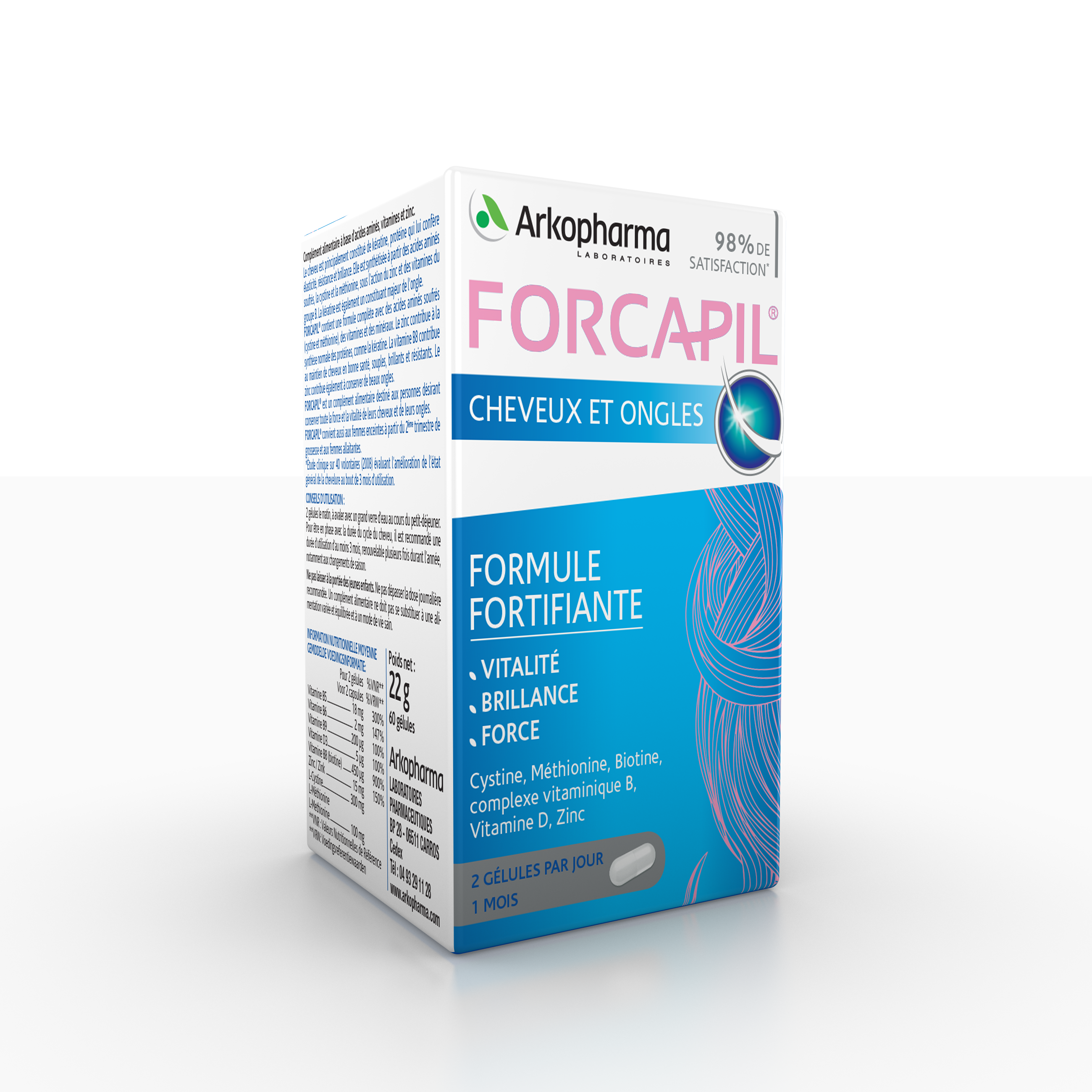 Forcapil 60 cps vitamine par